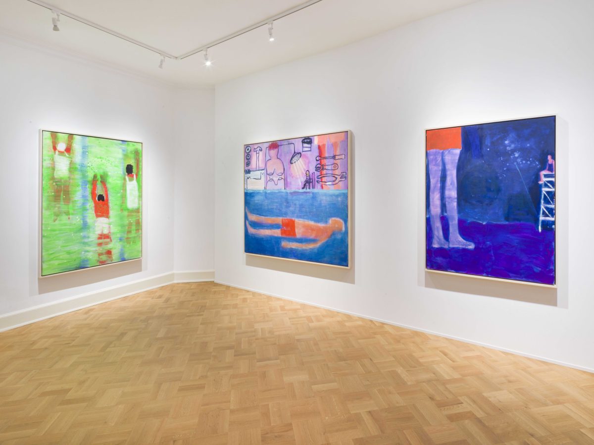 <i>Fear of Shoes</i>, 2023 </br> installation view, Kunstmuseum Schloss Derneburg