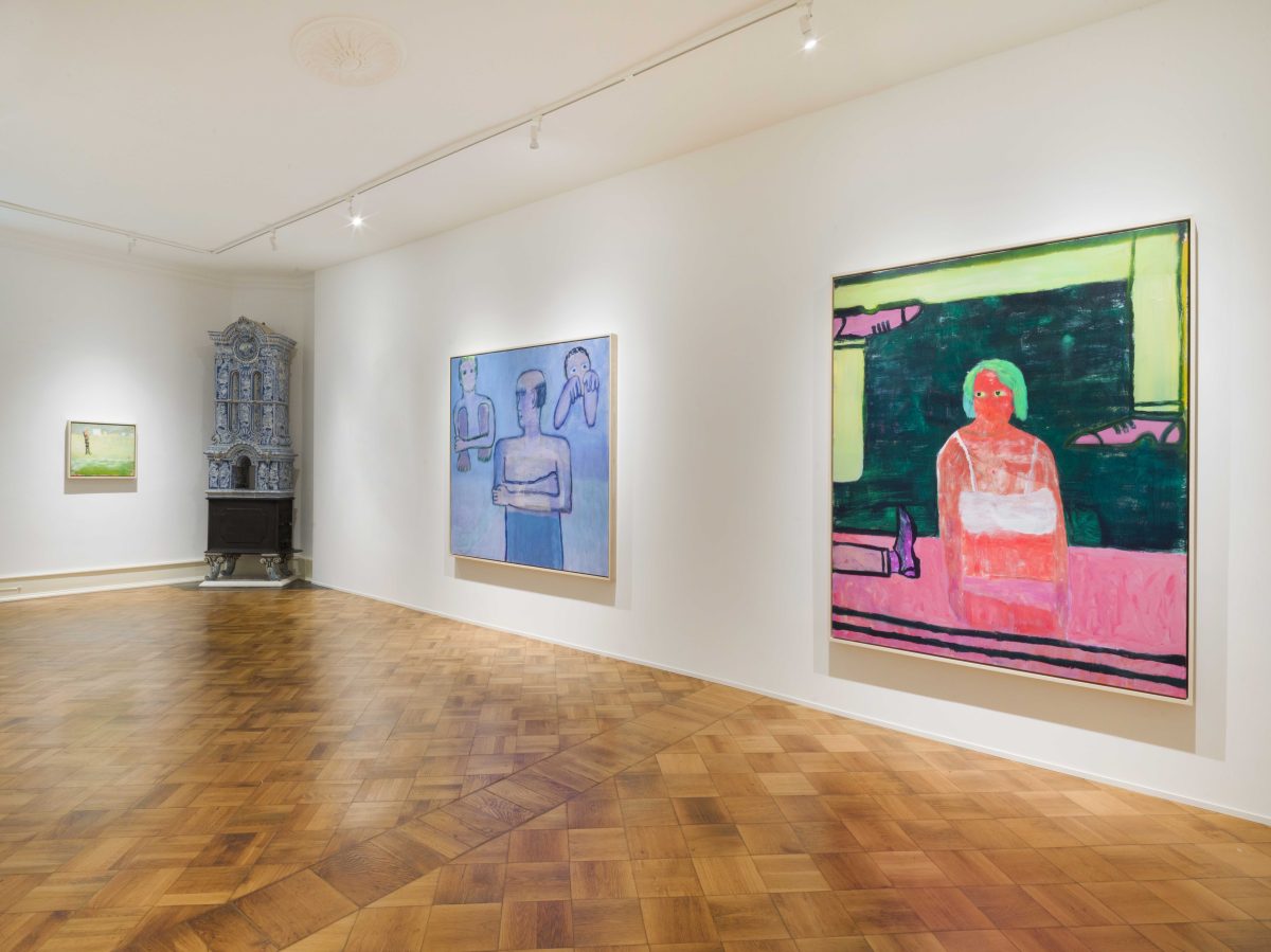 <i>Fear of Shoes</i>, 2023 </br> installation view, Kunstmuseum Schloss Derneburg