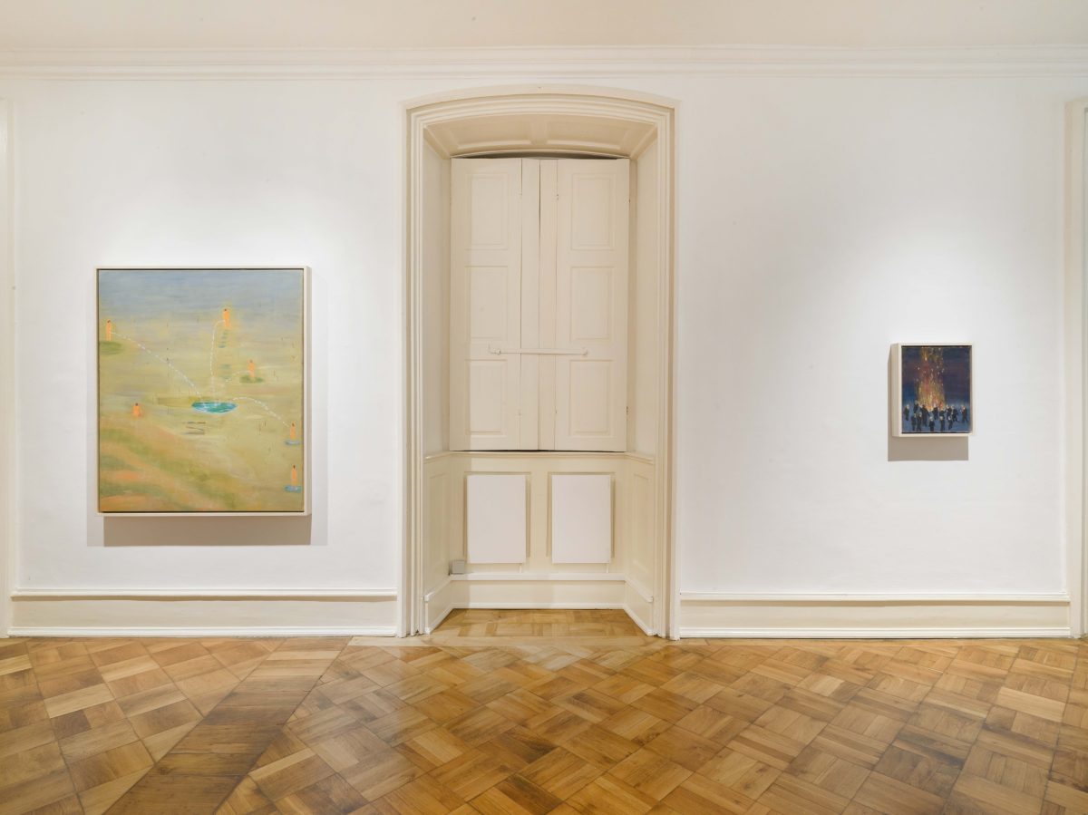 <i>Fear of Shoes</i>, 2023 </br> installation view, Kunstmuseum Schloss Derneburg