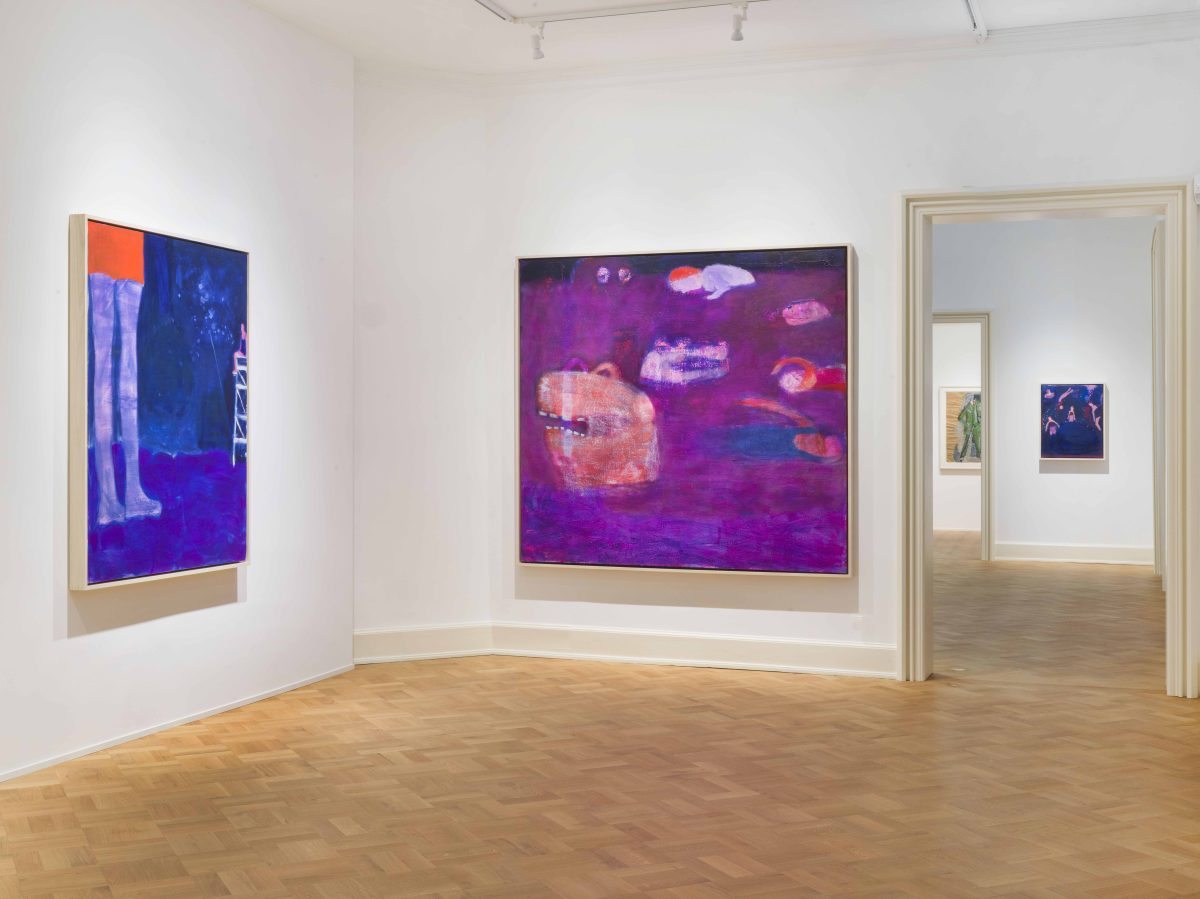 <i>Fear of Shoes</i>, 2023 </br> installation view, Kunstmuseum Schloss Derneburg