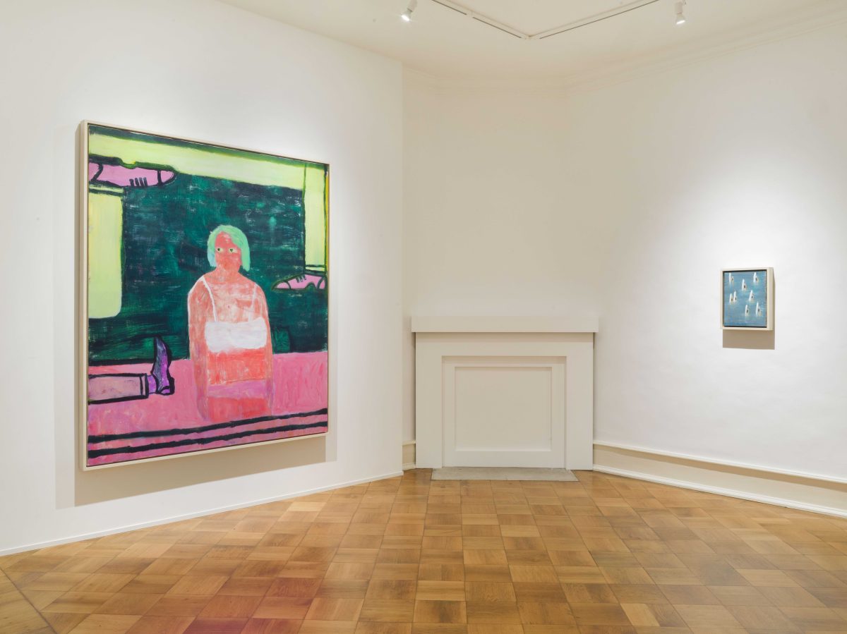 <i>Fear of Shoes</i>, 2023 </br> installation view, Kunstmuseum Schloss Derneburg