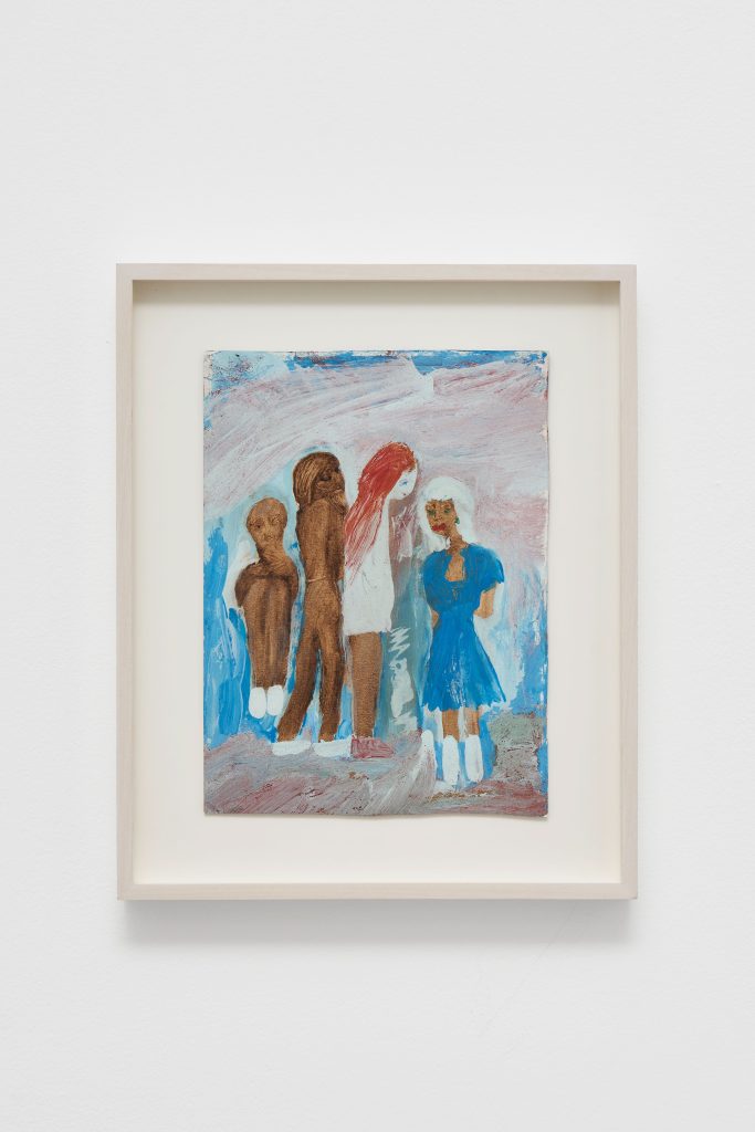Elene Chantladze, <i>Untitled</i>, 2017</br>mixed media on cardboard</br>28,5 x 21 cm / 11 x 8 in