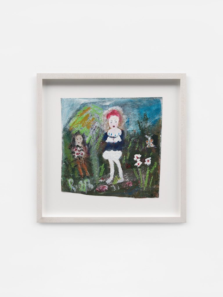 <i>Untitled</i>, undated</br>mixed media on canvas</br>32,4 x 32,4 cm / 12.8 x 12.8 in (framed)