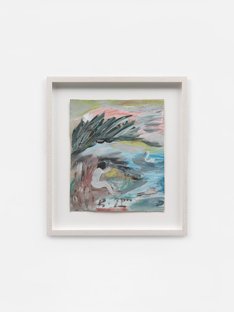 <i>Untitled</i>, undated</br>mixed media on cardboard</br>34,9 x 31,1 cm / 13.8 x 12.3 in (framed)