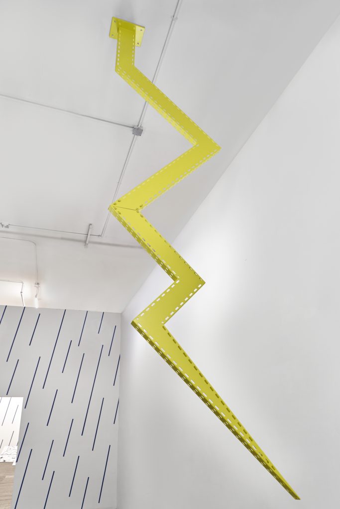 Judith Hopf, <i>loop stop</i>, 2024</br> installation view, kaufmann repetto, new york