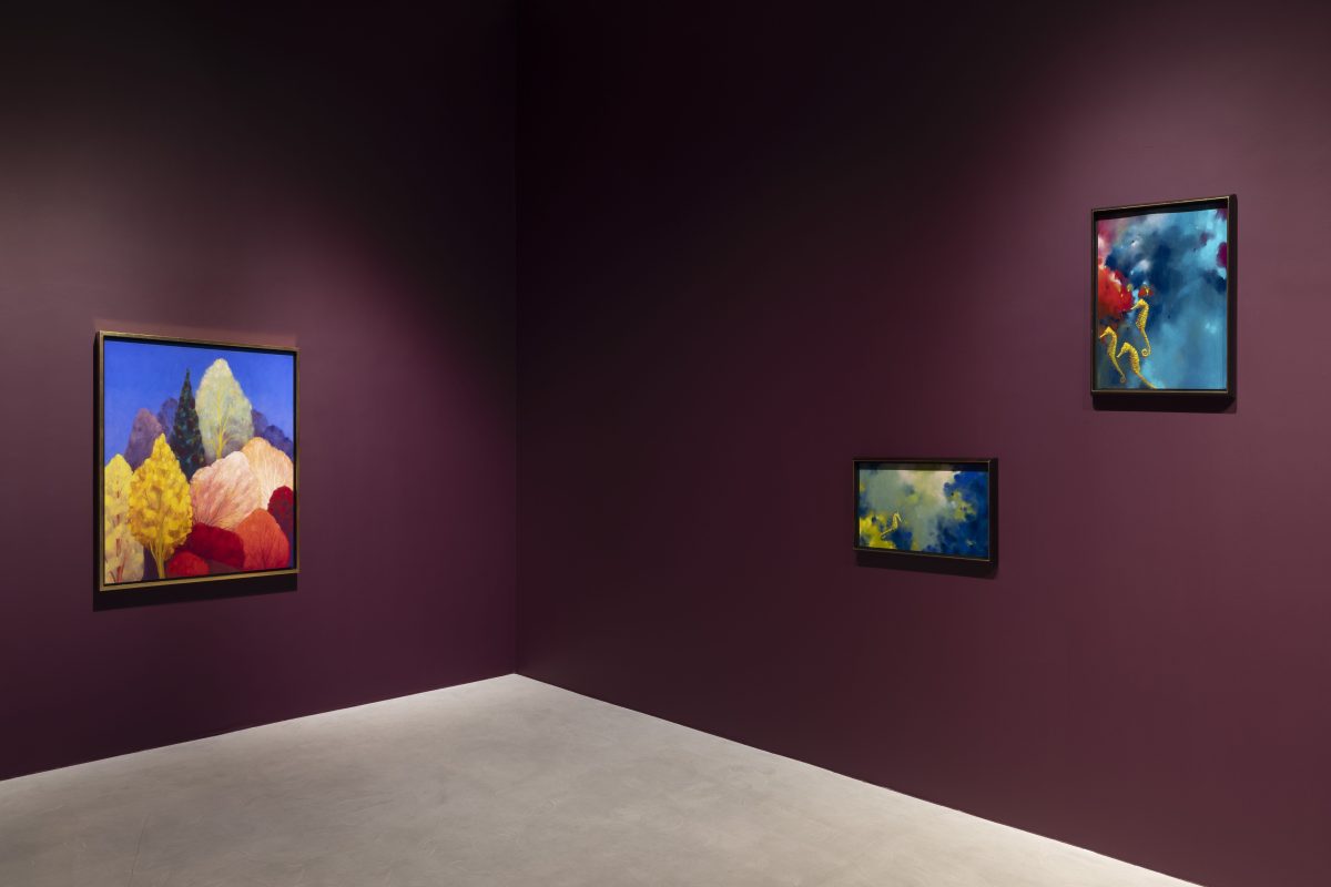 <i>Seahorse</I>, 2024</br>
installation view, kaufmann repetto milan