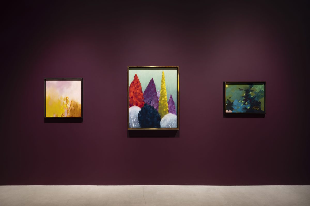 <i>Seahorse</I>, 2024</br>
installation view, kaufmann repetto milan