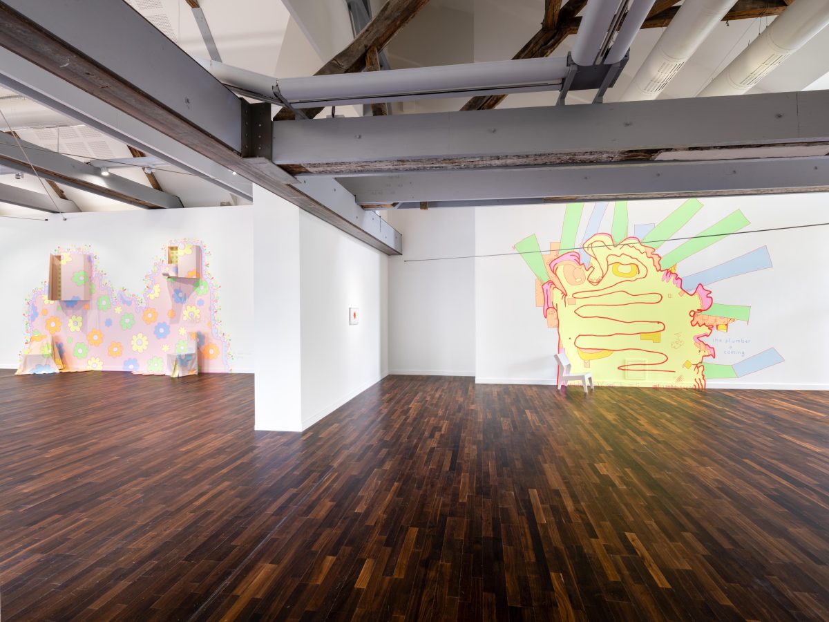 <i>I am Here</I>, 2024</br>
installation view, Frac Normandie, Caen