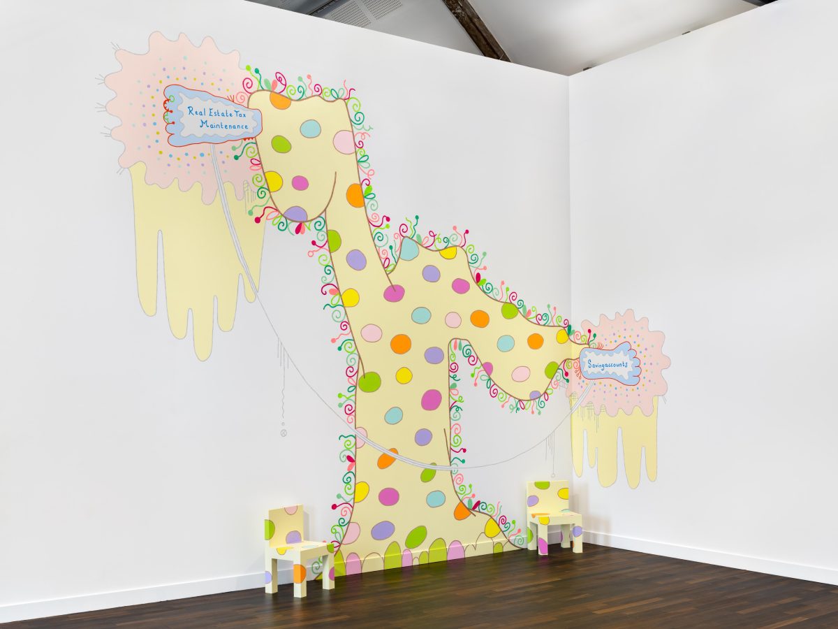 <i>I am Here</I>, 2024</br>
installation view, Frac Normandie, Caen