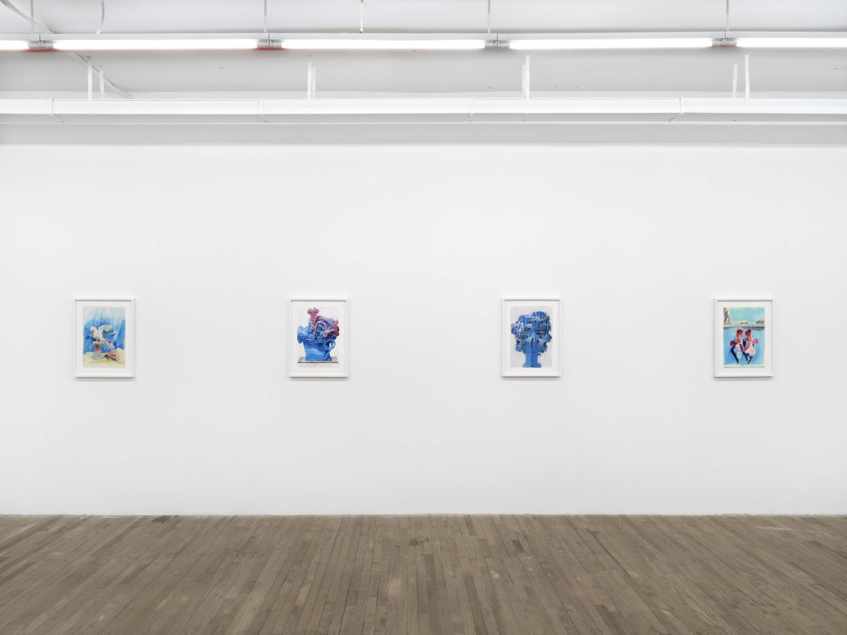 <i>I miei ricordi, frutto d’inspiegabile agitazione</I>, 2024</br>
installation view, kaufmann repetto, New York