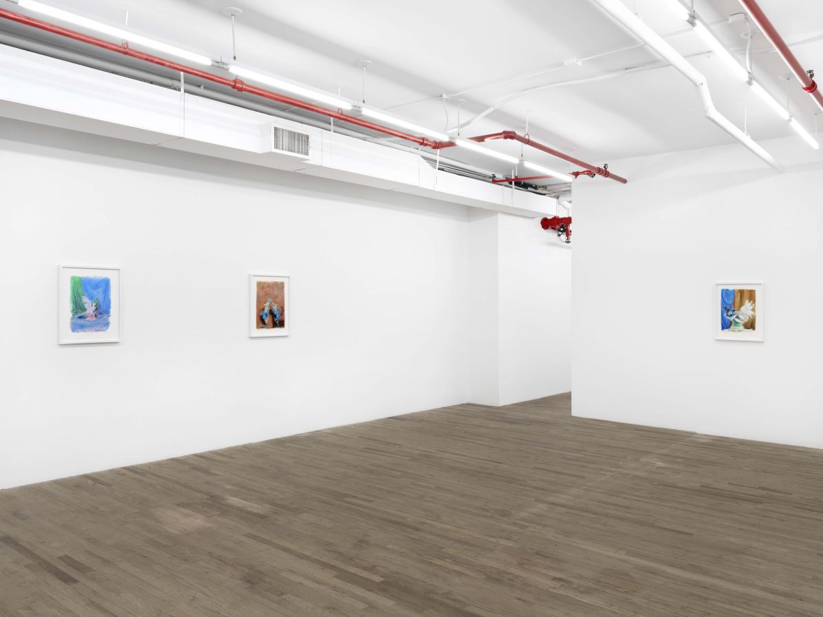 <i>I miei ricordi, frutto d’inspiegabile agitazione</I>, 2024</br>
installation view, kaufmann repetto, New York>