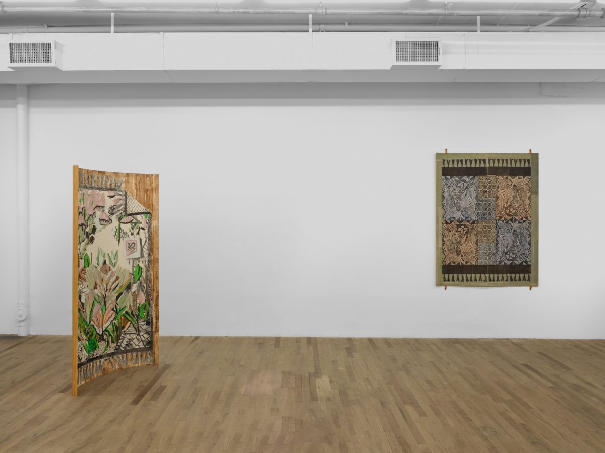 paula wilson <i>winds keep time</I>, 2024</br>
installation view, 55 walker | kaufmann repetto new york