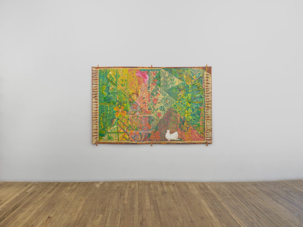 paula wilson <i>winds keep time</I>, 2024</br>
installation view, 55 walker | kaufmann repetto new york