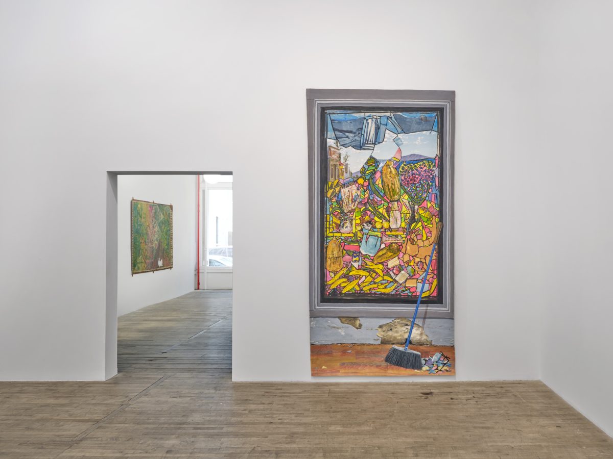paula wilson <i>winds keep time</I>, 2024</br>
installation view, 55 walker | kaufmann repetto new york