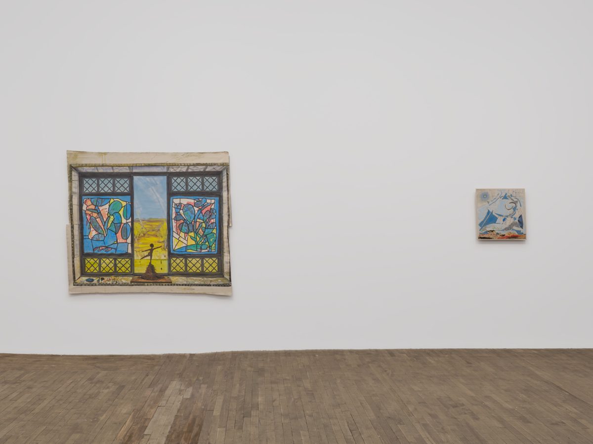 paula wilson <i>winds keep time</I>, 2024</br>
installation view, 55 walker | kaufmann repetto new york