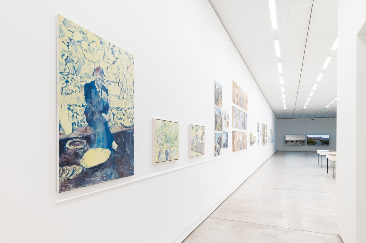 <i>Waves & Gazes</I>, 2024</br>
installation view, Cukrarna, Ljubljana