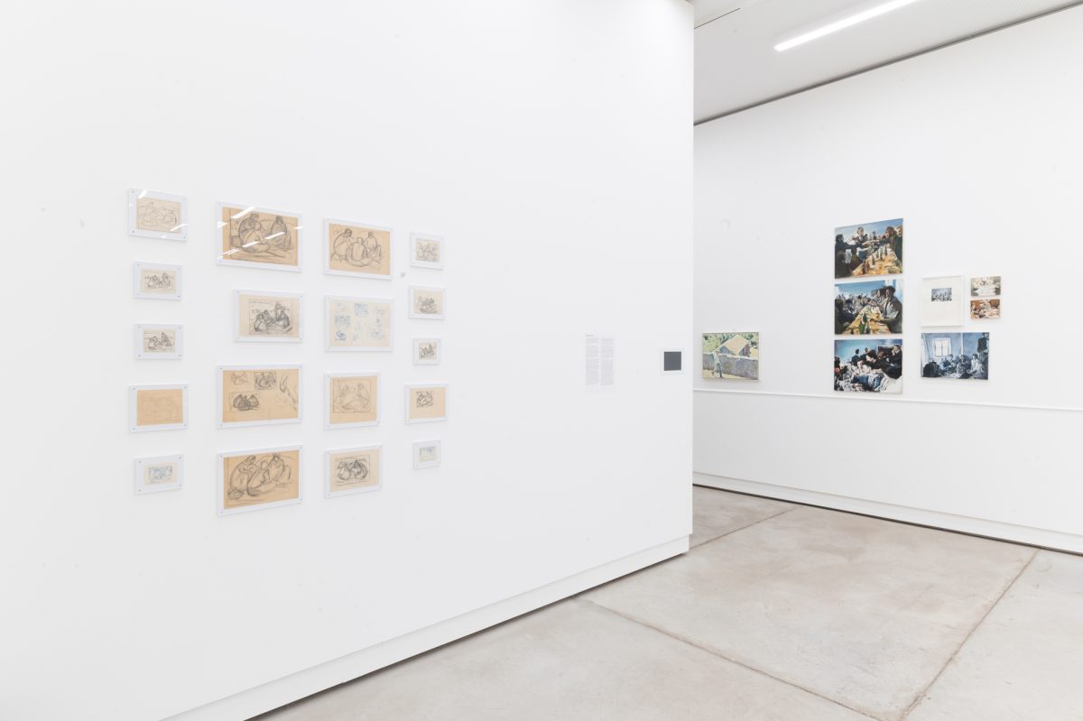 <i>Waves & Gazes</I>, 2024</br>
installation view, Cukrarna, Ljubljana