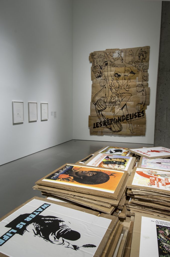 Andrea Bowers, <i>Womxn Workers of the World Unite</I>, 2018</br>
installation view, Contemporary Arts Center, Cincinnati</br>
Andrea Bowers, <i>Womxn Workers of the World Unite</I>, 2018</br>
installation view, Contemporary Arts Center, Cincinnati</br>
© Tony Walsh