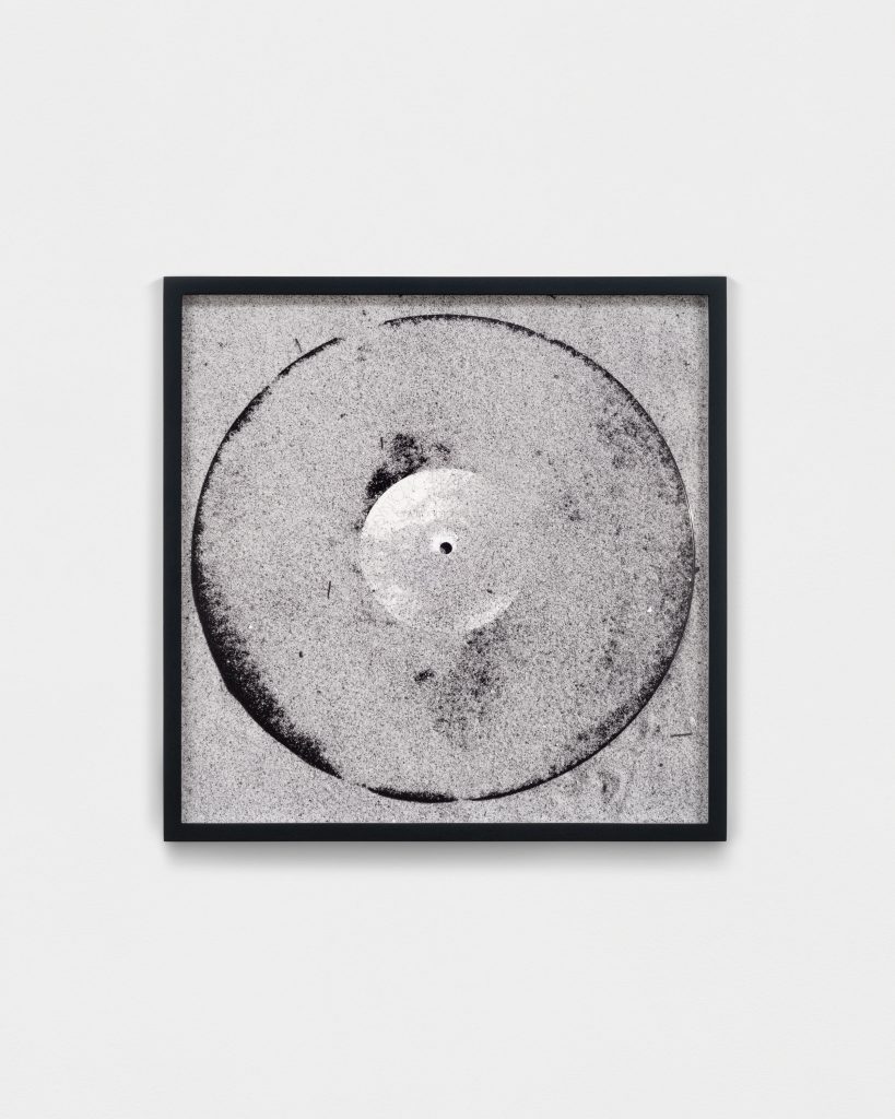 <i>Radial Sand Track</i>, 2025 </br>
archival pigment print</br>
37,1 x 37,1 cm / 14.6 x 14.6 in