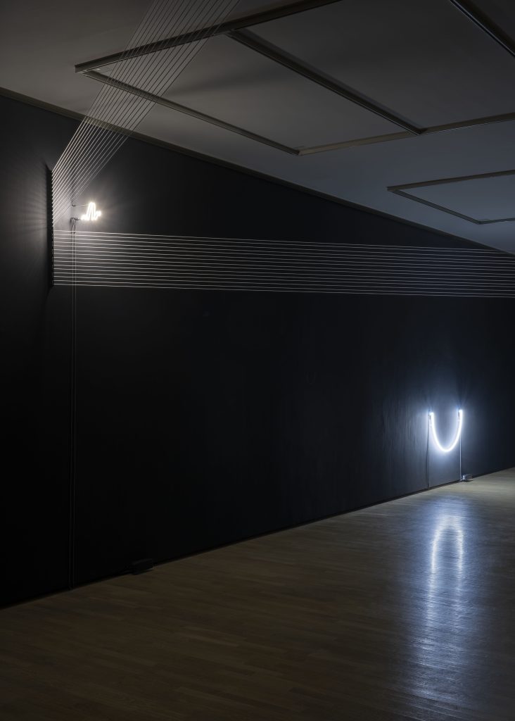 <i>Rosemarie Trockel / Thea Djordjadze</I>, 2024</br>
installation view, lenbachhaus, munich</br>