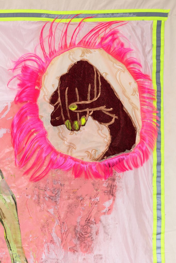 <i>Nyika yenyama nemweya (The Universe of Flesh and Spirit)</i>, 2025 </br>
detail