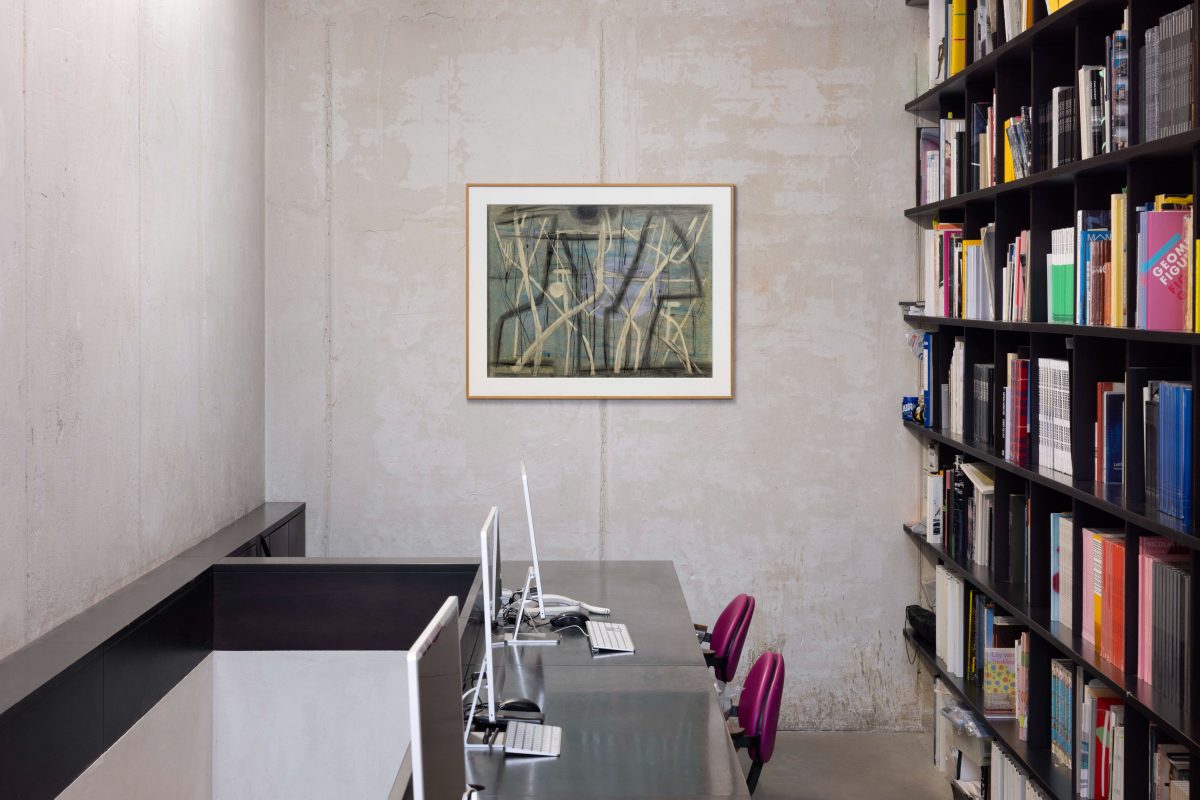 <i>un espandersi ai margini dei labili confini
selected works 1950 -1975, </i> 2025 </br>
installation view, kaufmann repetto, milan</br>