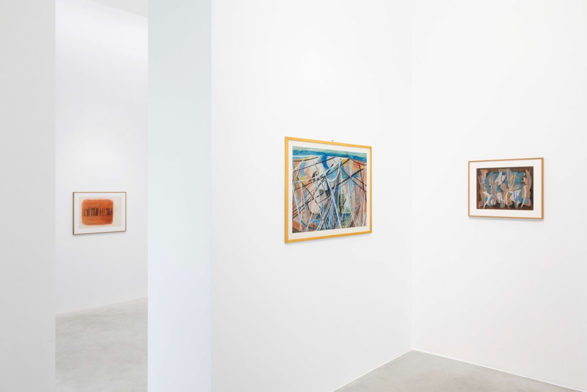 <i>un espandersi ai margini dei labili confini
selected works 1950 -1975, </i> 2025 </br>
installation view, kaufmann repetto, milan</br>