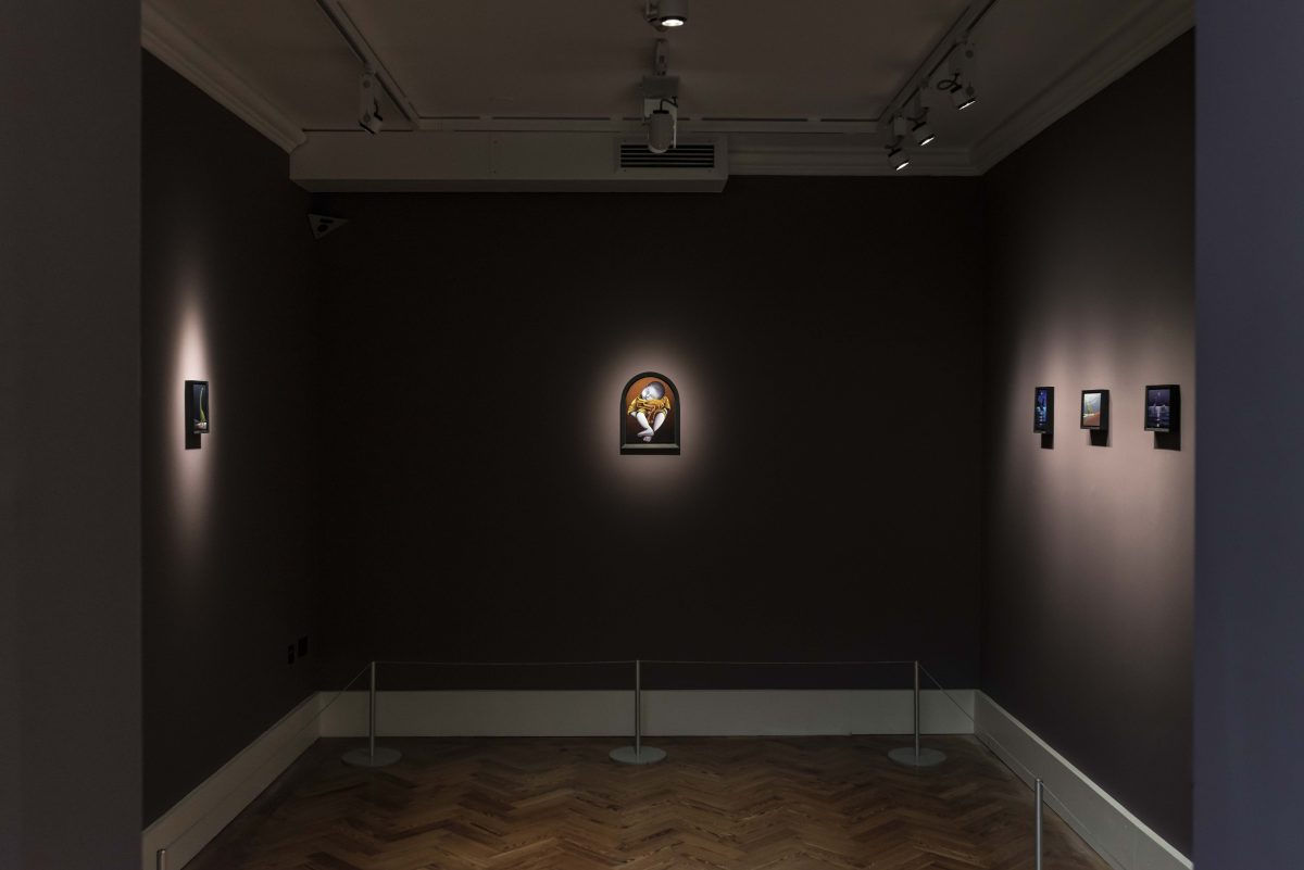 <i>Copper & Dust</I>, 2025</br>
installation view, The Holburne Museum, Bath</br>>