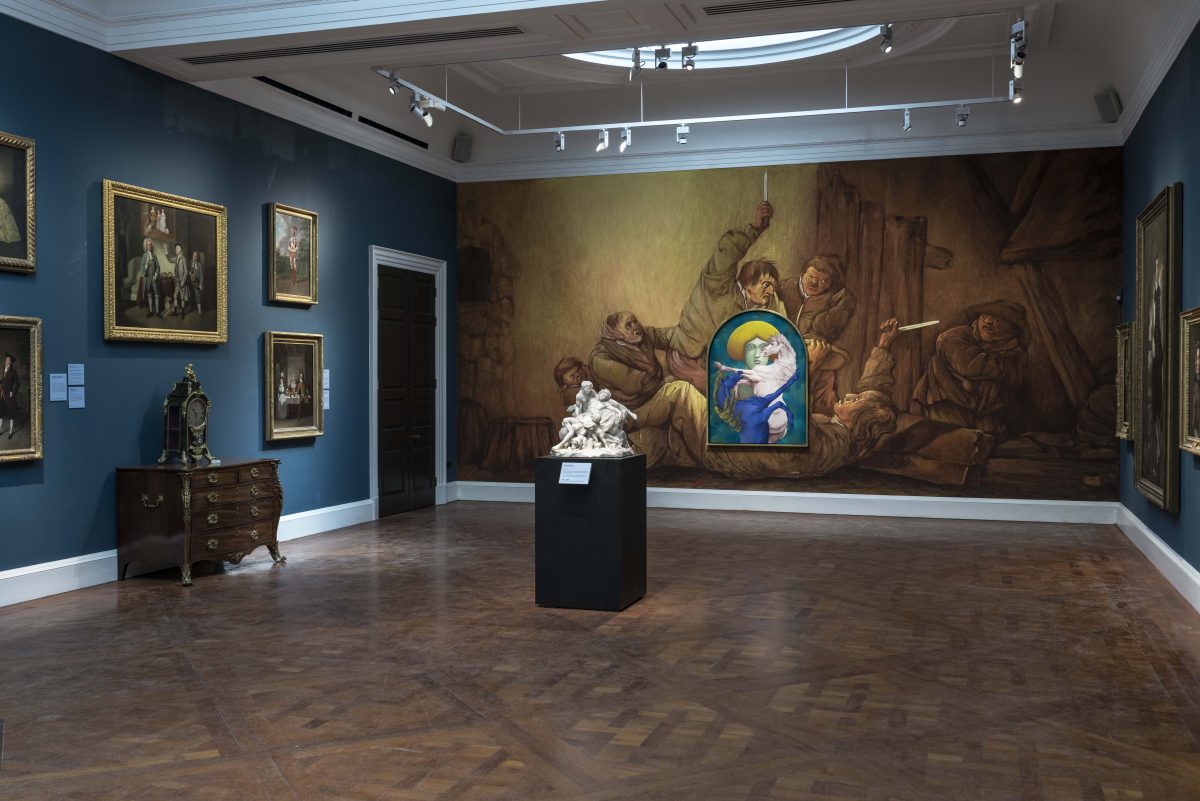 <i>Copper & Dust</I>, 2025</br>
installation view, The Holburne Museum, Bath</br>>