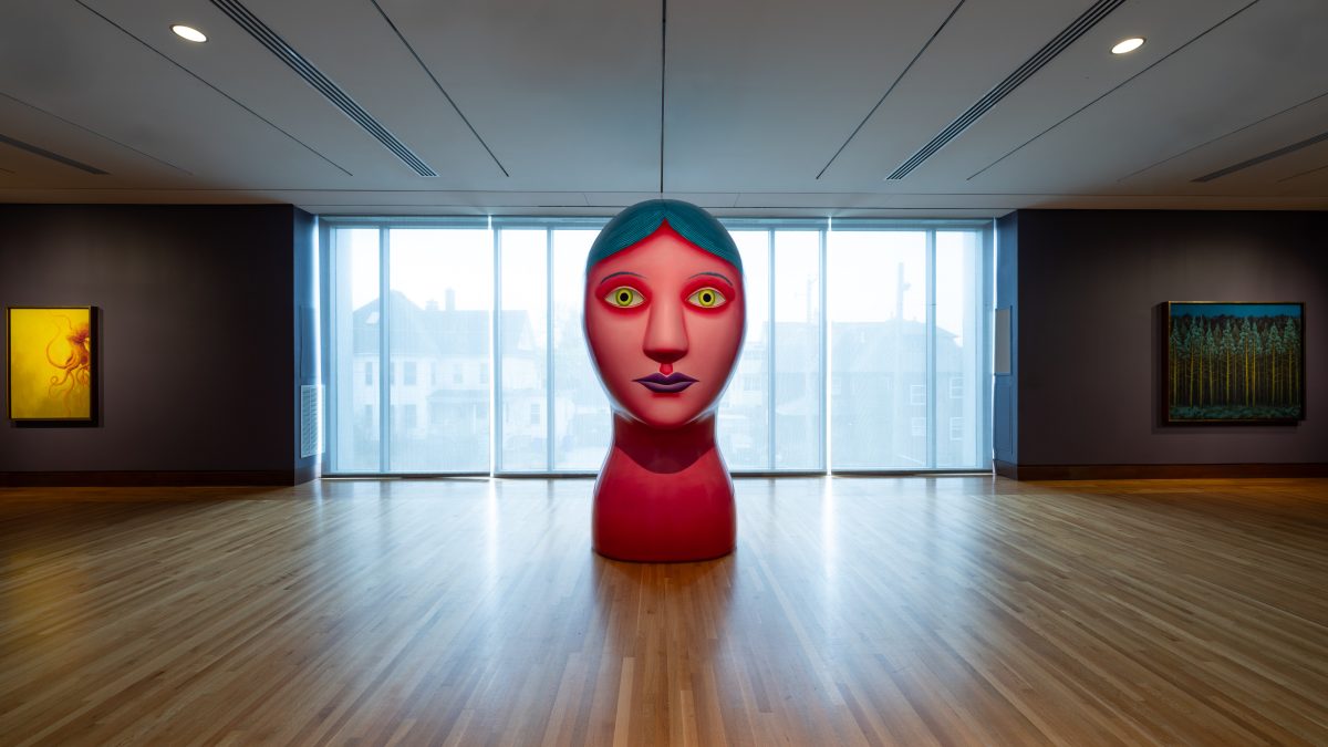 <i>Nicolas Party and Surrealism: An Artist’s Take on the Movement</I>, 2025</br>
installation view, Currier museum of art, Manchester</br>>