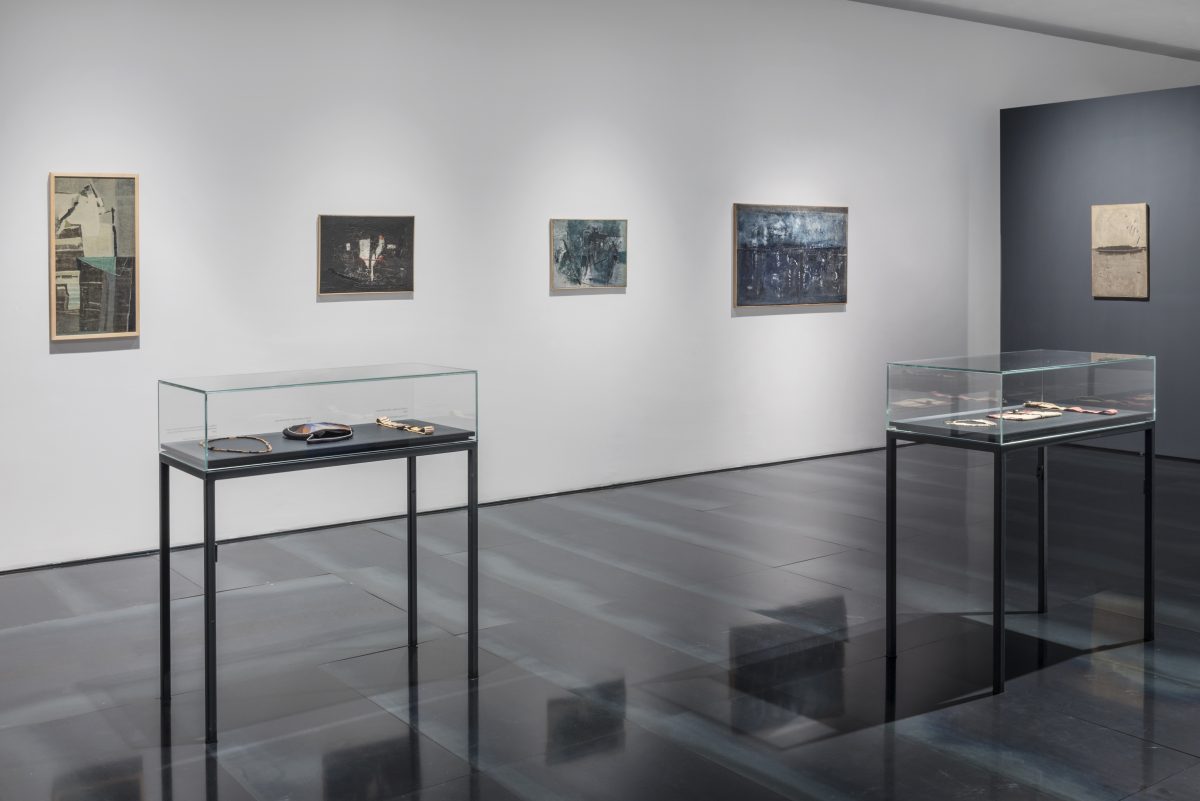 <i>Bice Lazzari. The poetic of the sign,</i> 2019 </br>
installation view, Museo Novecento, Firenze</br>