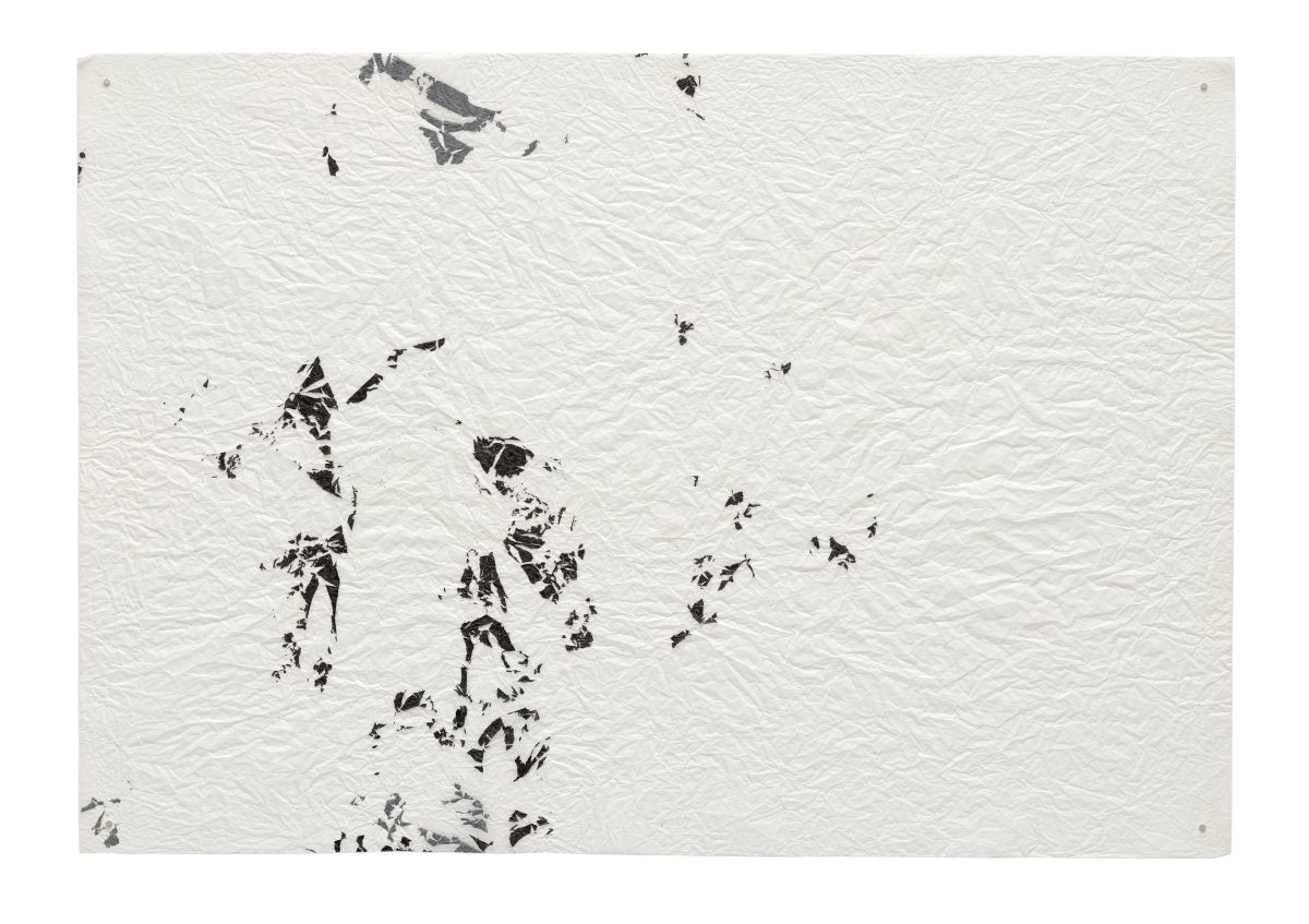 <i>Unmapping the World</i>, 2011</br>Ink on tracing paper</br>
83.8 × 116.8 cm / 33 × 46 in>