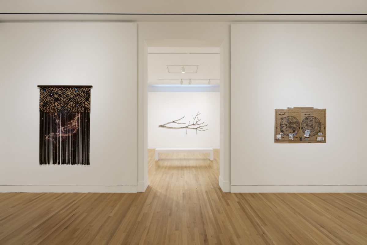 <i>Clarissa Tossin: to take root among the stars</i>, 2023
</br> installation view, Frye Art Museum, Seattle>