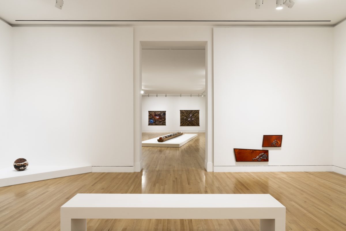 <i>Clarissa Tossin: to take root among the stars</i>, 2023
</br> installation view, Frye Art Museum, Seattle>