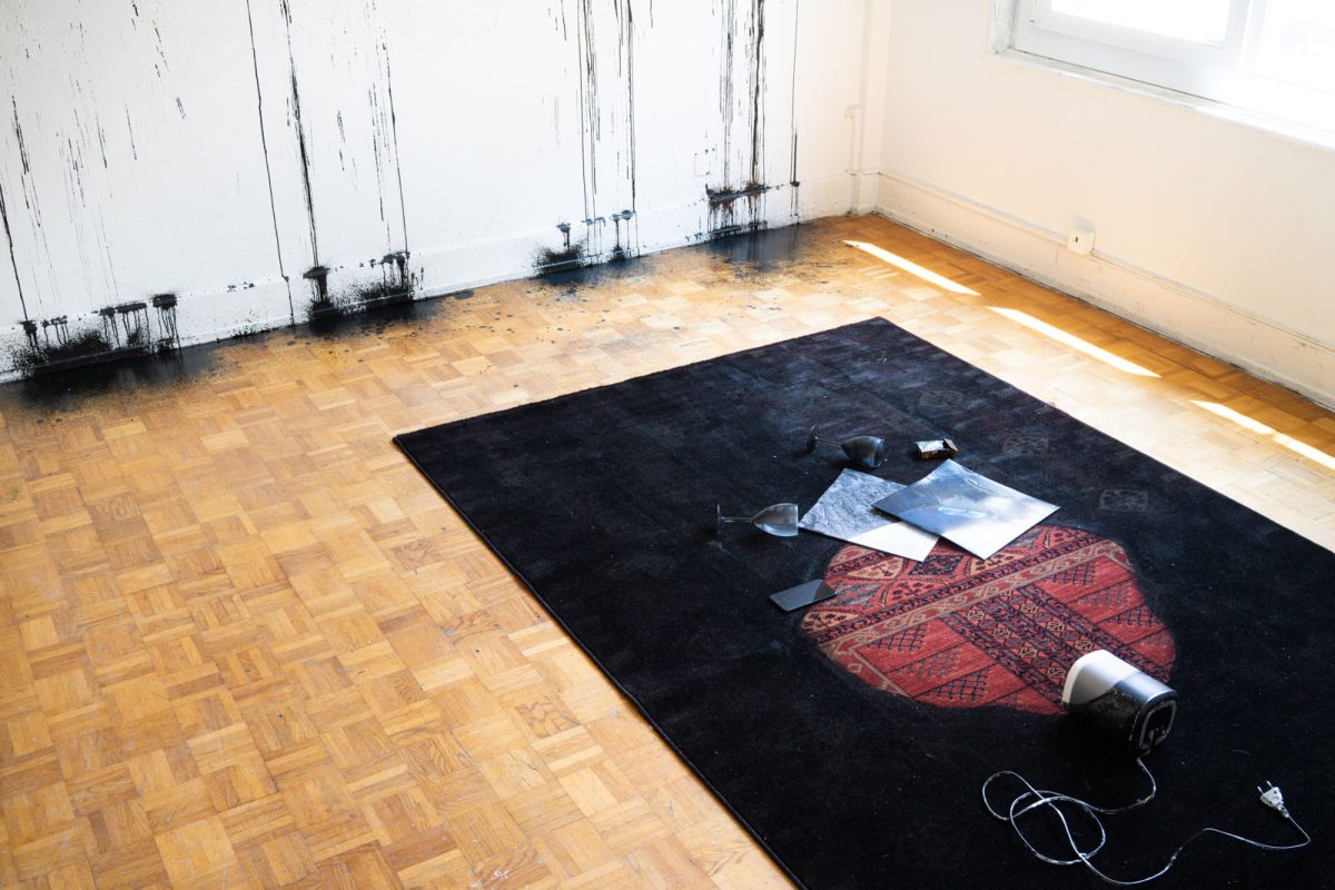 <i>Juno</i>, 2025
</br> installation view, Archives sensibles, Lausanne