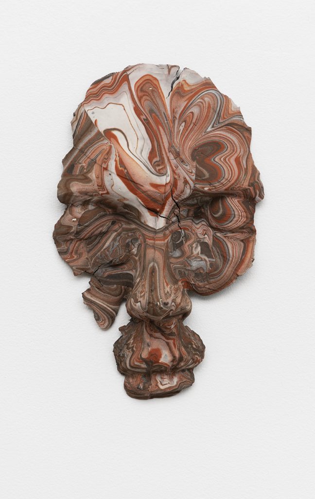 <i>Becoming Mineral</i>, 2021</br>fired clay, terracotta and porcelain</br>
17.8 × 10.2 × 3.8 cm / 7 × 4 × 1.5 in>
