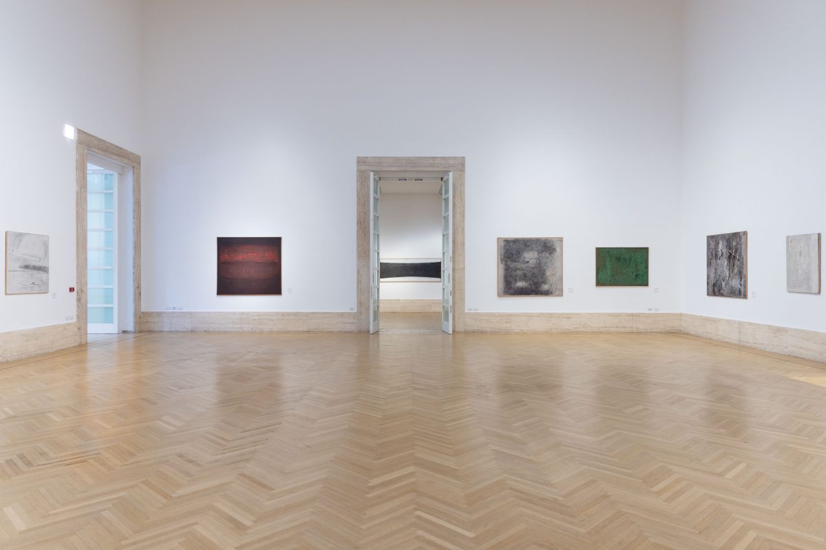 <i>Bice Lazzari. I linguaggi del suo tempo</i>, 2026
</br> installation view, Galleria d'Arte Moderna e Contemporanea, Rome