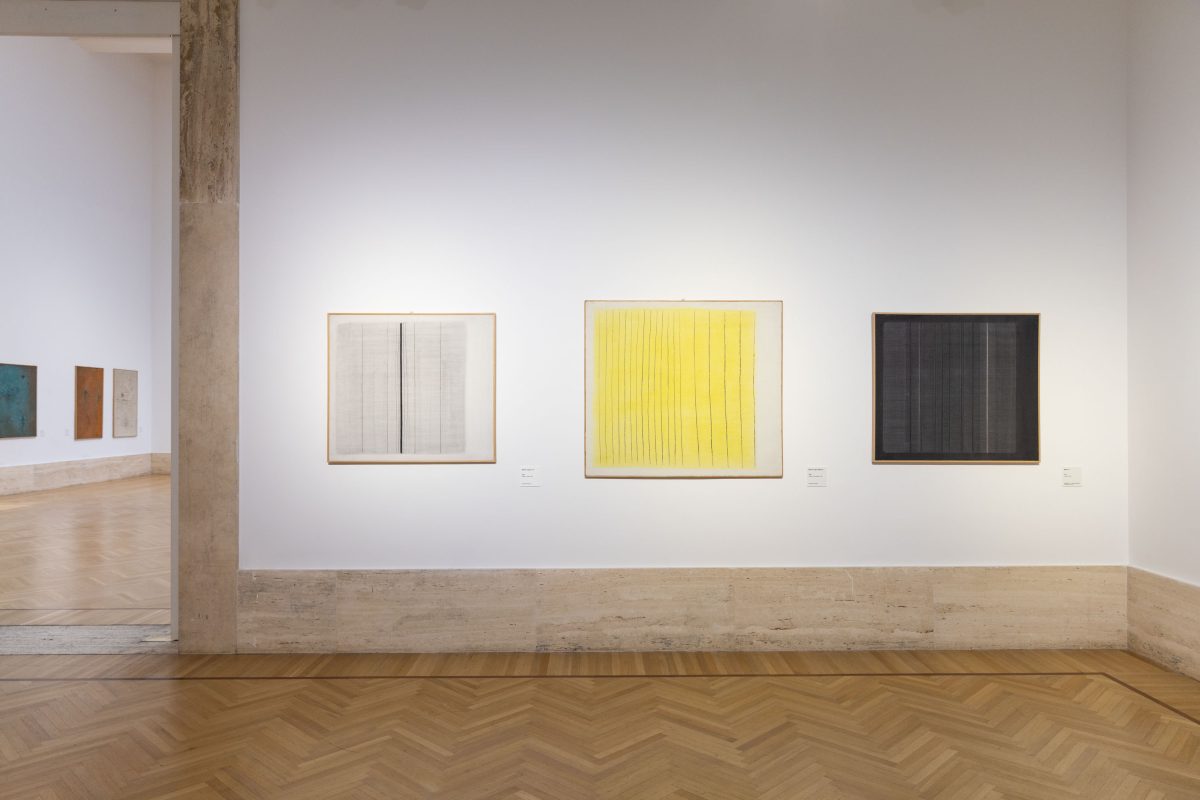 <i>Bice Lazzari. I linguaggi del suo tempo</i>, 2026
</br> installation view, Galleria d'Arte Moderna e Contemporanea, Rome