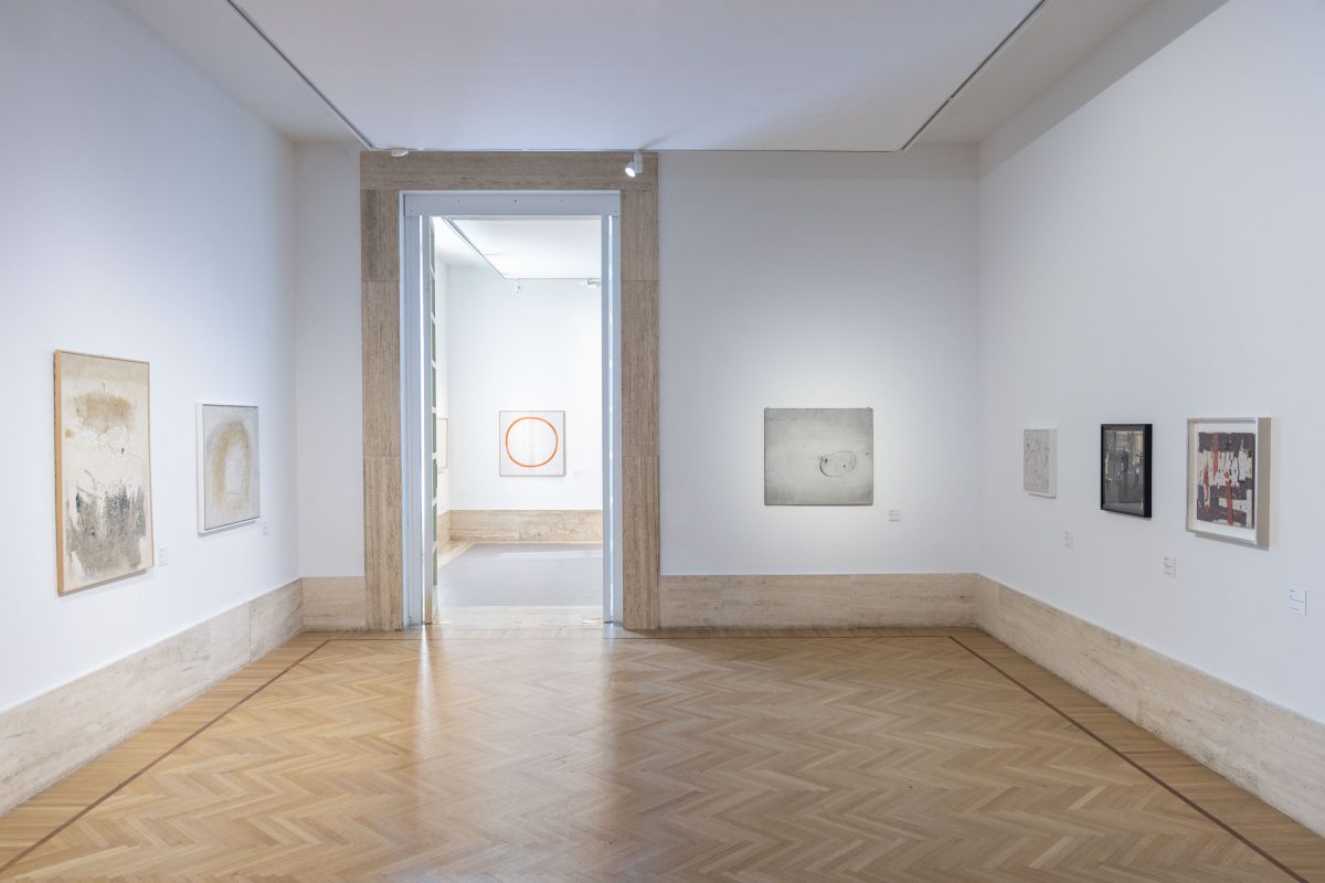<i>Bice Lazzari. I linguaggi del suo tempo</i>, 2026
</br> installation view, Galleria d'Arte Moderna e Contemporanea, Rome