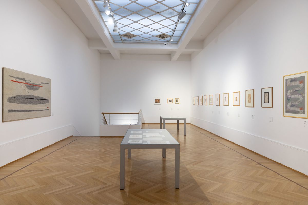 <i>Bice Lazzari. I linguaggi del suo tempo</i>, 2026
</br> installation view, Galleria d'Arte Moderna e Contemporanea, Rome