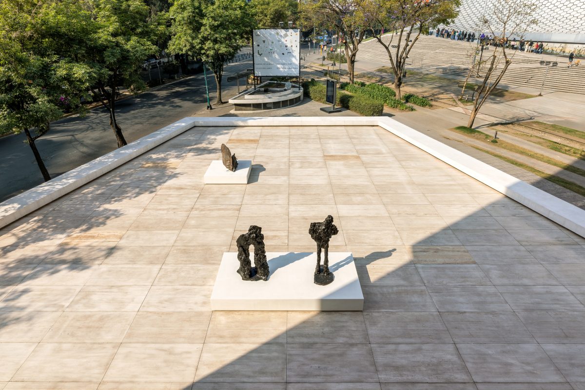 <i>Simone Fattal. Simone Fattal</I>, 2026</br>
installation view, Museo Jumex, Mexico City</br>
© Gerardo Landa
