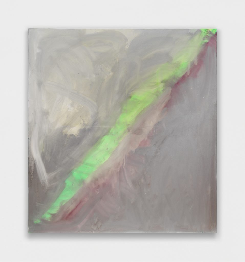 <i>The Green Light</I>, 2025</br> oil on canvas</br>
183 x 167,5 cm / 72 x 66 in