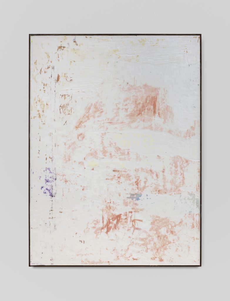 <i>Untitled</i>, 2025</br>
plaster, wood, paint</br>
160 x 120 x 4 cm / 63 x 47.2 x 1.6 in