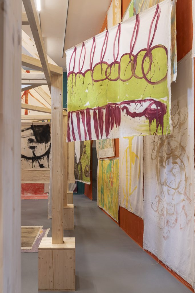 <i>Home,</i> 2023 </br>
installation view, GAMeC, Bergamo