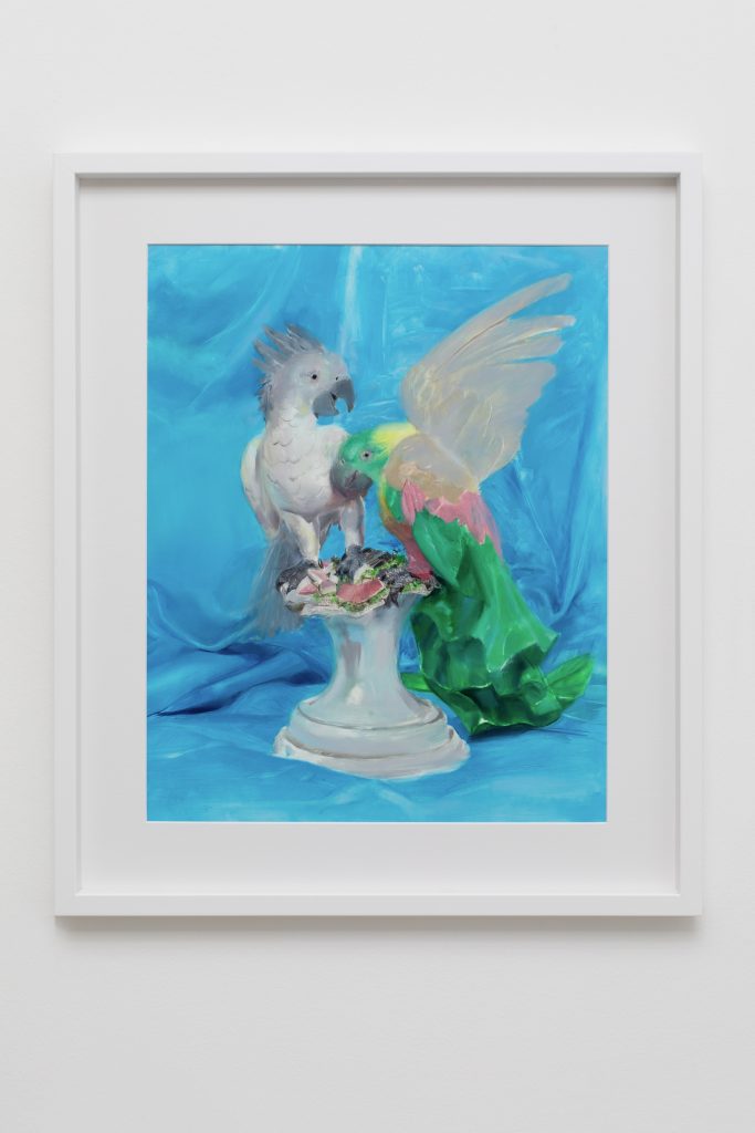 <i>Un cuore semplice</i> , 2026</br>
oil on polyart</br>71 x 60 x 3,5 cm / 28 x 23.6 x 1.3 in>