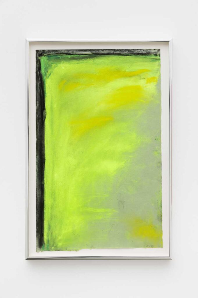 <i>Untitled</i>, 2025</br>
soft pastel on Bugra</br>
47,5 x 31,5 x 3,5 cm / 18.7 x 12.5 x 1.3 in>