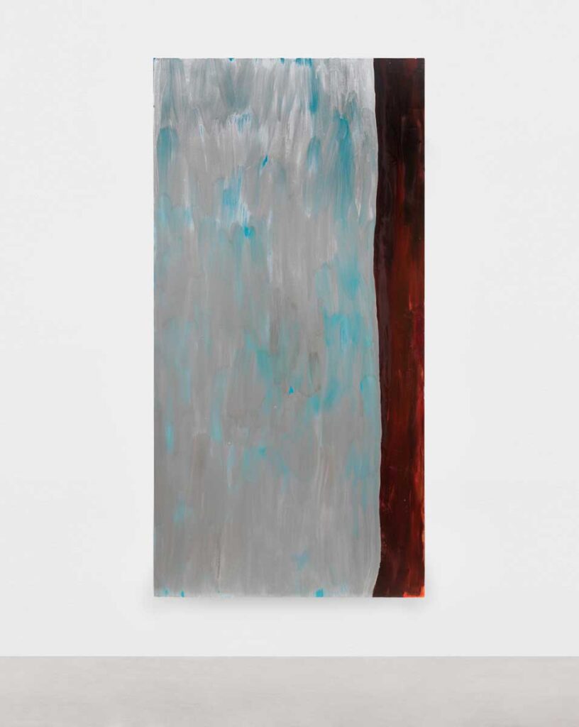 <i>J_2</i>, 2025 </br>
oil on canvas</br>
228,5 x 114 cm / 90 x 45 in>