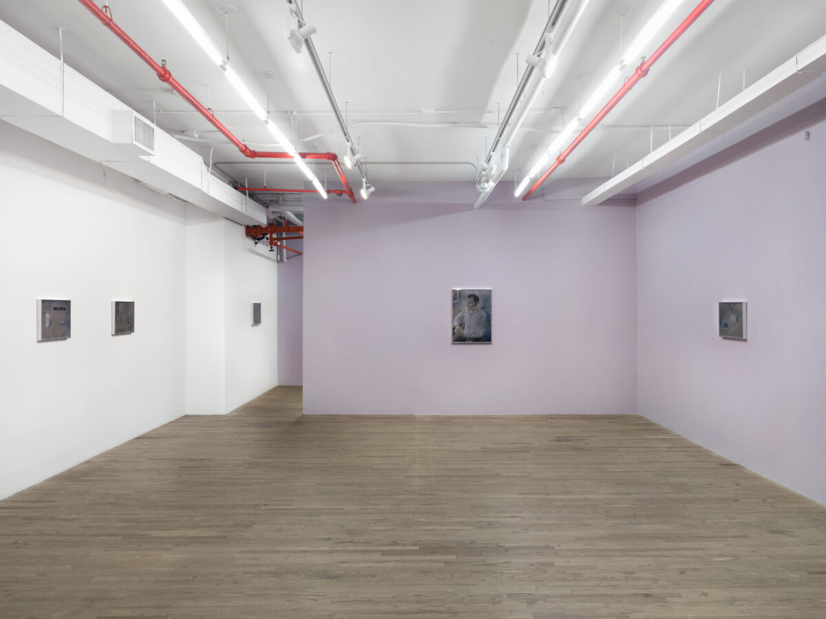 <i>A Moonless Plateau,</i> 2026 </br>
installation view,  kaufmann repetto, new york
