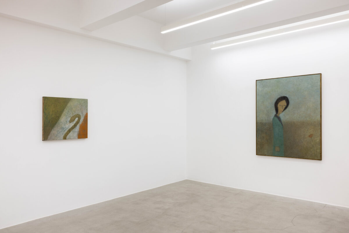 <i>Smell of the Lawn,</i> 2026 </br>
installation view,  kaufmann repetto, milan