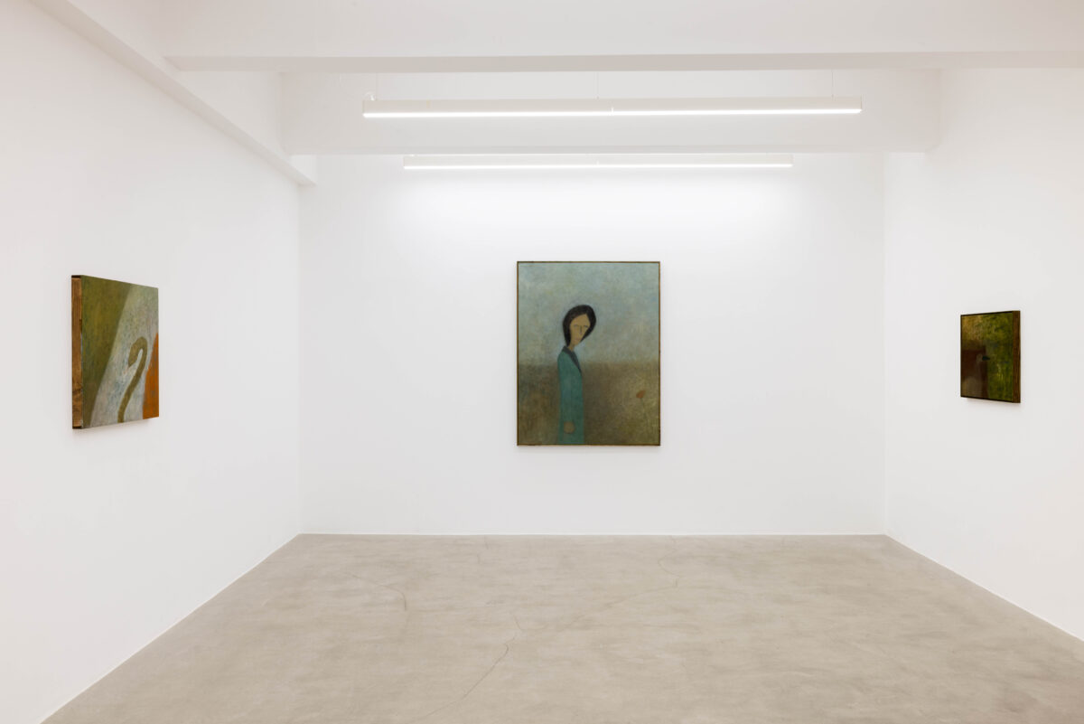 <i>Smell of the Lawn,</i> 2026 </br>
installation view,  kaufmann repetto, milan